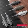 Quiet Close Hidden Cabinet Rebounding Device Plastic Drawer Soft Close Damper Closer  Home Kitchen