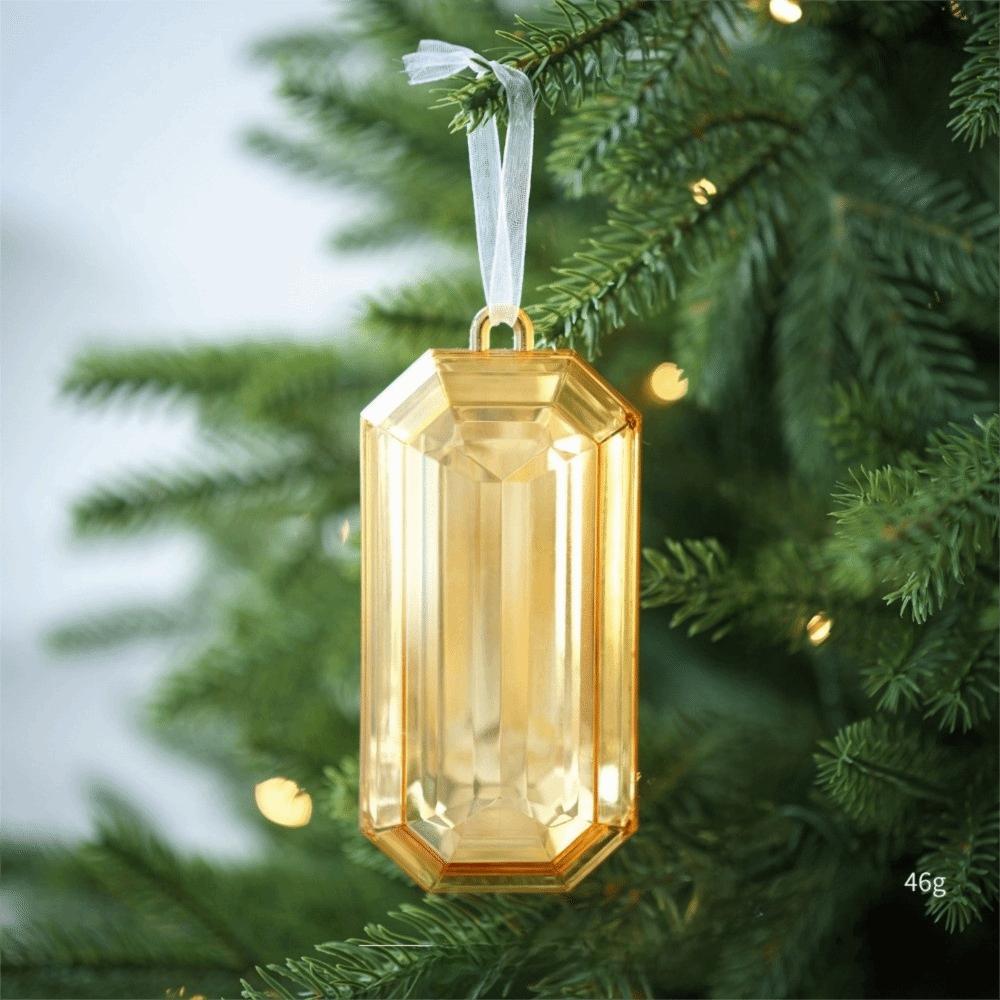 Multicolor Christmas Tree Pendant Color Glitter Christmas Hanging Decoration Festival