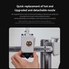 For Bambu Lab A1 Mini Hotend Kit with 0.2/0.4/0.6/0.8mm Hardened Steel Nozzle For Lab A1 Replace Hotend Kit For Bambu Hotend Kit