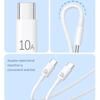120W 10A Type C Fast Charging Cable USB C To Type C Data Cord For Samsung Huawei Xiaomi iPhone Quick Charge Cord 0.25/1/1.5/2/3m
