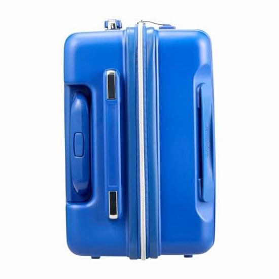 Suitcase S Size 30L Double Caster Shifure Lock Grip Master Zipper Type Disney HAP2212-48 DN1. Mickey Mouse Face Black