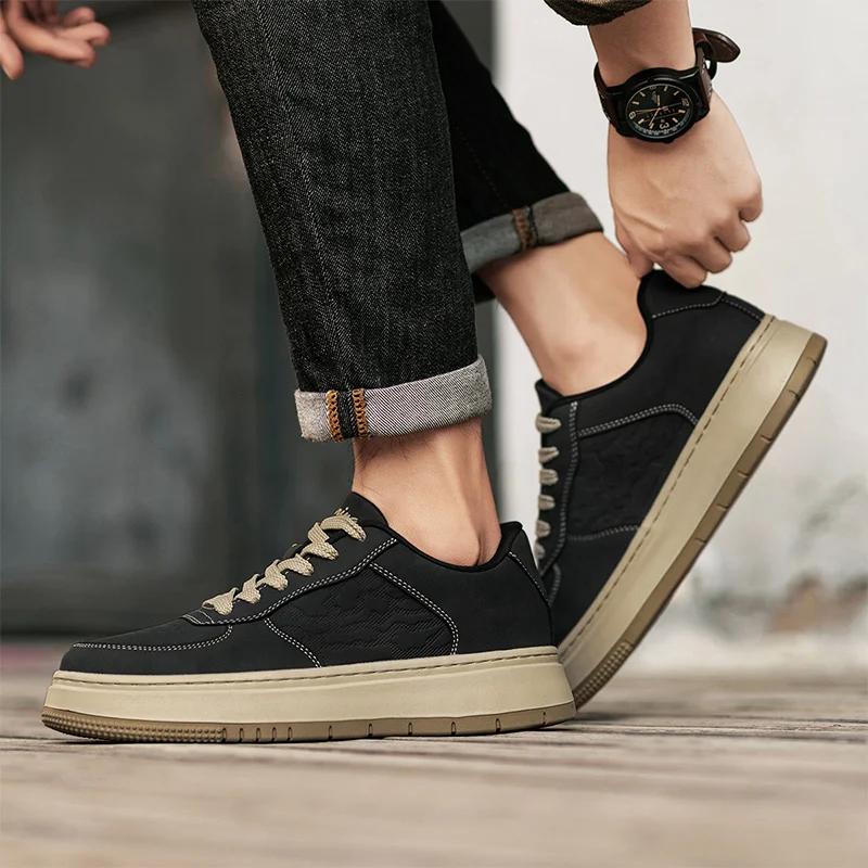 Fashion Men Skateboarding Shoes Sport Sneakers Male lace up Trainers Breathable Shoes Zapatillas Mujer Chaussures Homme men sneakers