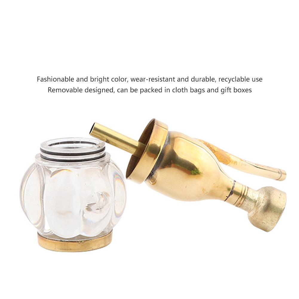 Portable Water Smoke Pipe Dual Purpose Mini Water Pipe Filter Smoking Accessory