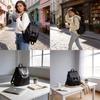 Minimalist Pu Small Backpack For Women With Durable And Inner Pocket