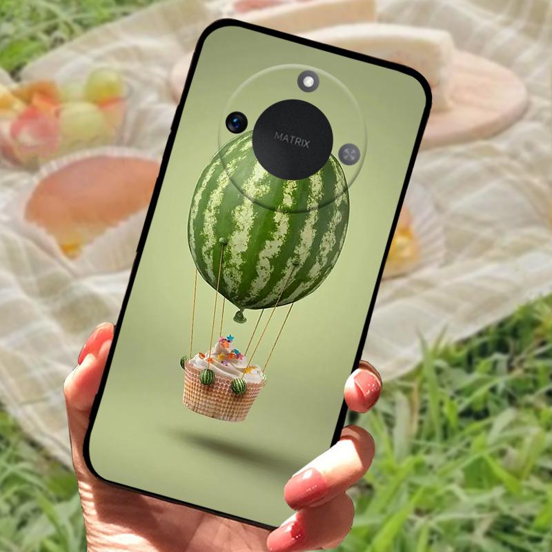 For Honor X9C Smart 5G Case Shookproof Silicone Soft TPU Phone Bumper Cover For Huawei Honor X9C 5G Cartoon Fundas Coque Cases