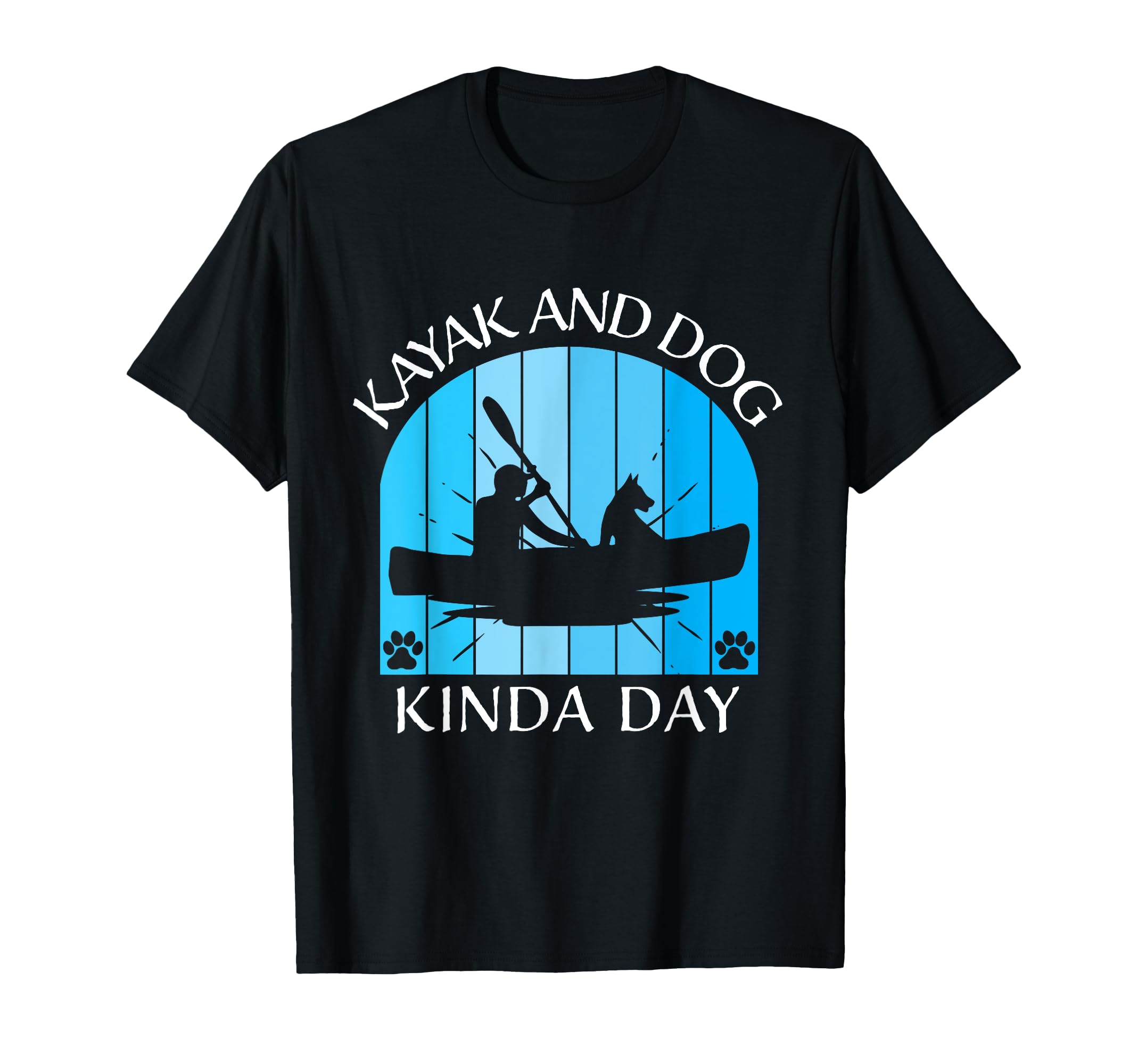 

Dad Kayak Kayak Dog Boat Summer Clothing Graphic Men s T-Shirt чорний