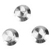 3Pcs Guitar Knob Metal Fine Surface Burrs Free Guitar Volume Control Knob Replacement with Hole