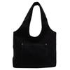 Bag women's new trendy fashion velvet shoulder tote simple large-capacity armpit bag