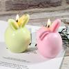 Easter Bunny Candle Ornament Silicone Molds DIY Gypsum Aromatherapy Rabbit Ear Decoration Resin Mold Home Handicrafts