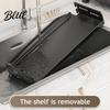 Portaspezie Robusto Rastrelliera da Cucina in Acciaio al Carbonio 2/3 Livelli Organizer da Banco per Condimenti Organizzatore Portabottiglie Multi-Livello per Spezie