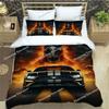 2D M-Mustang Car Logo Bedding Sets Exquisite Bed Supplies Set Duvet Cover Bed Comforter Set Bedding Set Luxury Birthday Gift