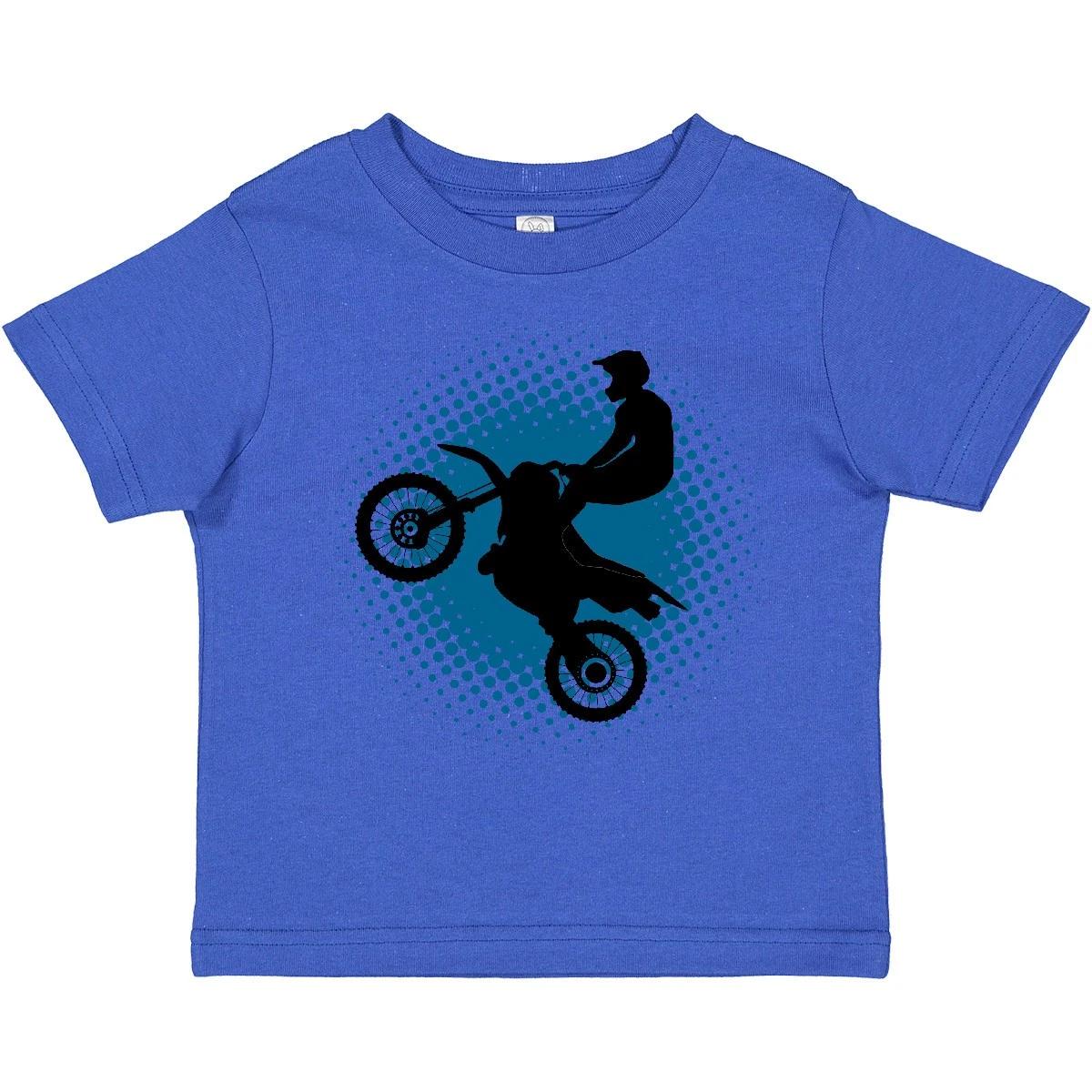 Inktastic Motocross Rider Freestyle Sports Toddler kids boys T-Shirt Stunt Extreme Gear 100