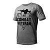 Combat T-shirt Military Combat Veteran Infantry Machine Gunner Veteran Tee