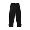Li Ning X Jackie Chan Collaboration Kung Fu Series Comfortable Loose Straight Casual Pants Men Pants Black AKXU095-1