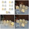 High Quality Silicone Mold For Crafting Unique Glowing House Night Lights For DIY Enthusiasts And Home Decors Designers