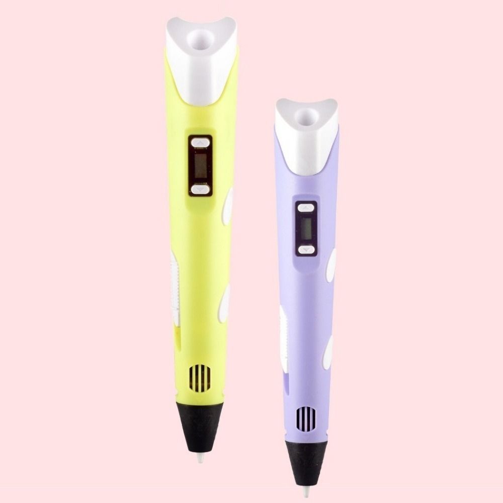 Adjustable Speed 3D Printing Pen LED Display 3D Graffiti Drawing Tool Creative 3D Pen  DIY Project