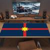 Colorful Splash Logo Large Size Mouse Pad Large Gaming Table Cushion Nonslip Laptop Tablet Big Mousepad Xxl Mat Mini Pc Playmat With Lock Edge