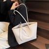 Large Capacity Bag Women's New Tote Bag Fashionable Versatile Shoulder Commuter Bag