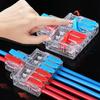 Quick Splitter 2 In 4/6 Out Wire Connector Universal Wiring Cable Connector Conductor Terminal Block High Quality
