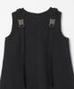 Milo Woman Buckle Strap Mini Dress [Black]