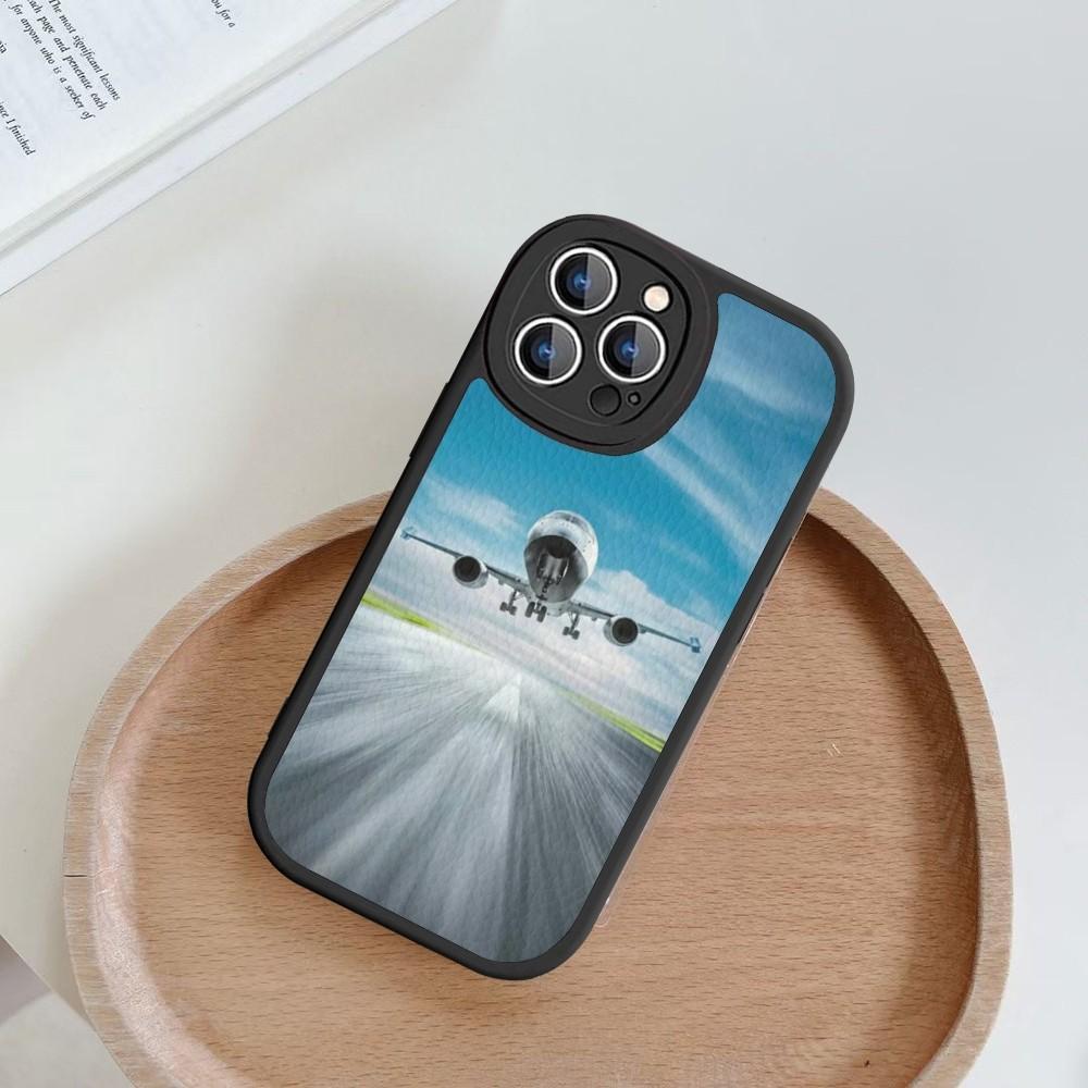 

Aircraft Airplane Phone Case Hard Leather For iPhone 14 13 12 Mini 11 14 Pro Max Xs X Xr 7 8 Plus Fundas iPhone 14 pro