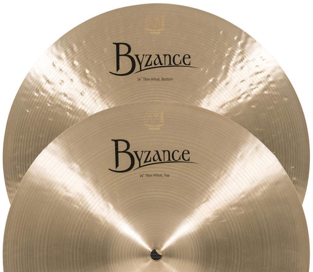 MEINL Byzance Traditional Series Cymbal Thin Hihat Pair B14TH Hi-hat 14" []