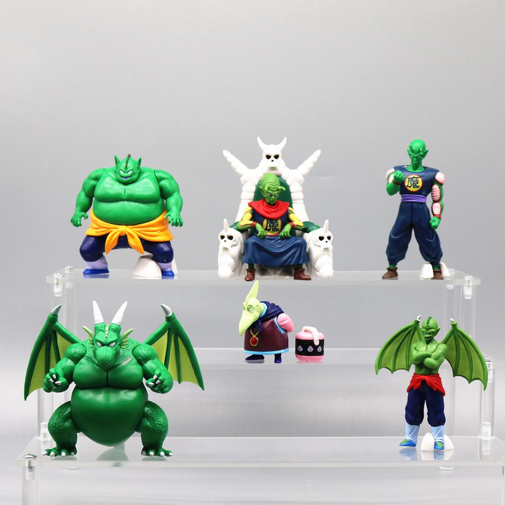 

Популярные Новые 6 Фигурок Dragon Ball Злодеи Толстый Бульма Великий Демон Кинг Шарру Игрушечные Куклы Модели Декоративные Украшения Подарки