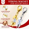 20PCS Gold & Silver Magnetic Clasps for Necklaces & Bracelets, Jewelry Closures by Buelkmag