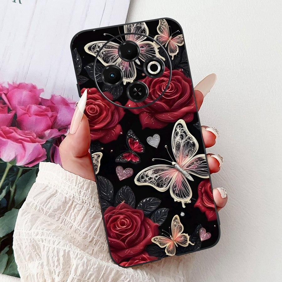 For Tecno Spark 30C Case kl5 kl5n Soft Silicone Cute Cartoons 2025 Painted Coque Cover For Tecno Spark30C 30 C 4G Phone Bag