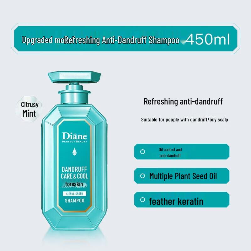 

Moist Diane Refreshing Anti-Dandruff Shampoo