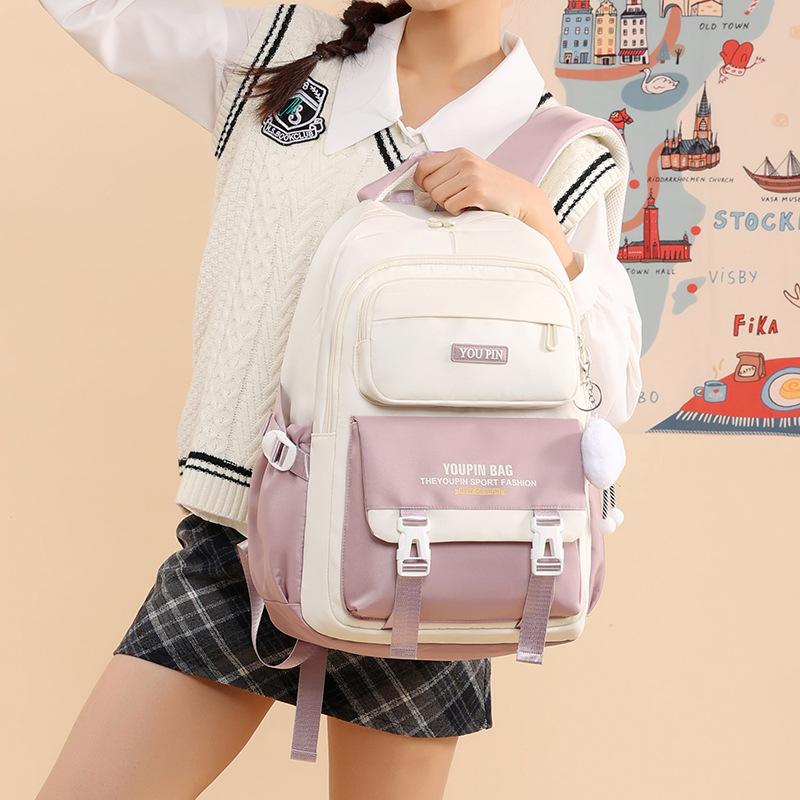 School Bag Girls High School Students Large Capacity Middle School Students Junior High School Students Elementary School Students Lightweight