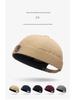 Brättlös melonkeps: Retro Broderad Unisex Street Fashion Hatt