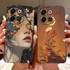 Fashion Painting Case For Tecno Spark 30 5G / Pova 6 Neo 5G Soft Silicone TPU Phone Cases For Spark30 5G KL8 Covers Bumpers