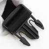FENDI Fish eye body bag 7VA526 2WAYShoulder black Calfskin unisex Used