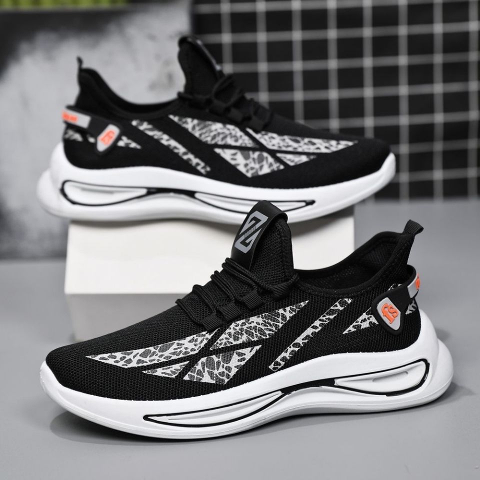 Men's Spring and Autumn New Multi Functional Anti Slip Shoes, with A Casual Round Toe and Lightweight Sports Shoe Upper Color