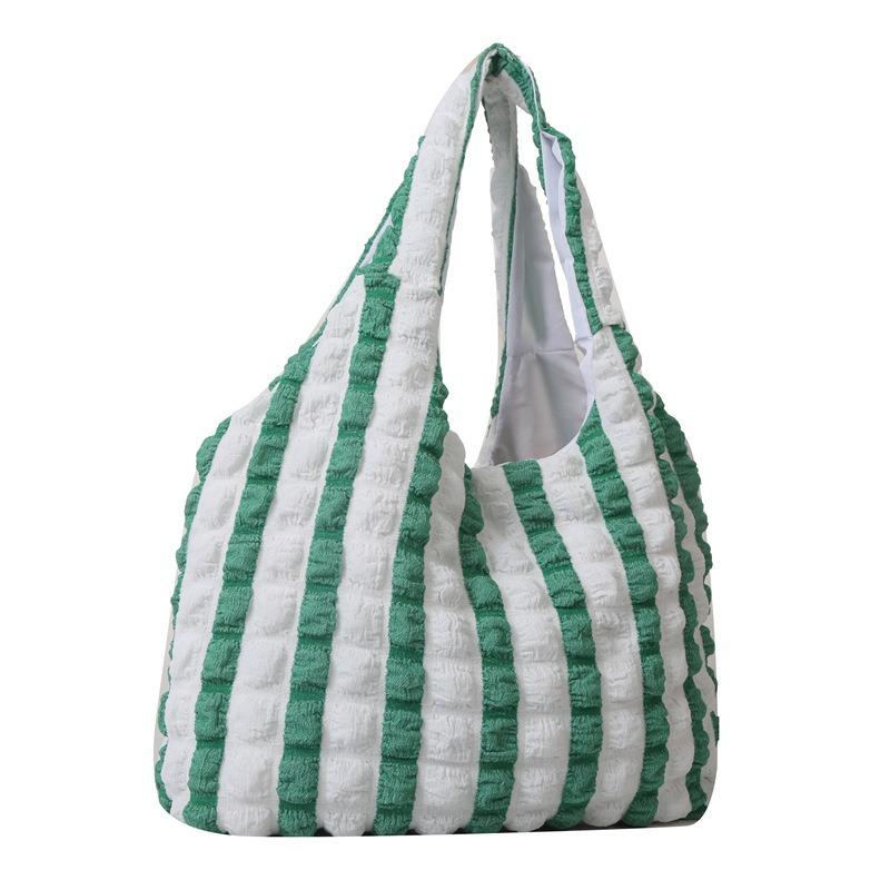 Personalized Pleated Bubble Women's Bag 2024 New Street Style Handbag Casual Large Capacity Single Shoulder Underarm Cloud Bag