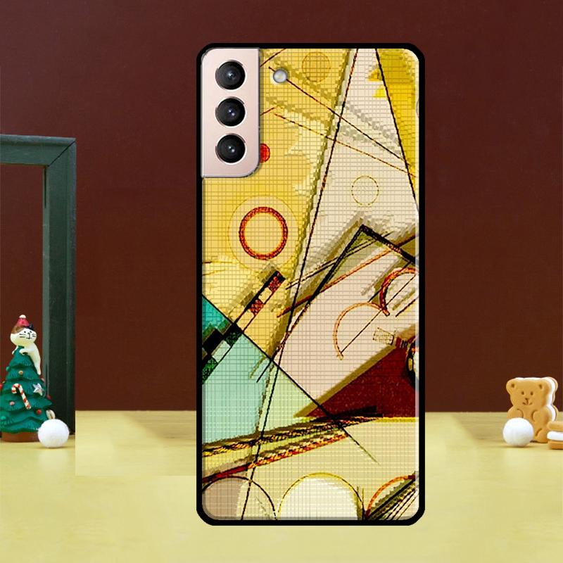 Wassily Kandinsky Abstract Artistic Case For Samsung Galaxy S23 S22 Ultra S21 Ultra S21 FE S9 S10 Note 10 Plus S20 FE Back Cover