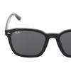 RayBan Jednolity Kolor Piękna Duża Oprawka Arkusz Czarny Wtryskiwany Nieregularny Kształt Okulary Przeciwsłoneczne Damskie