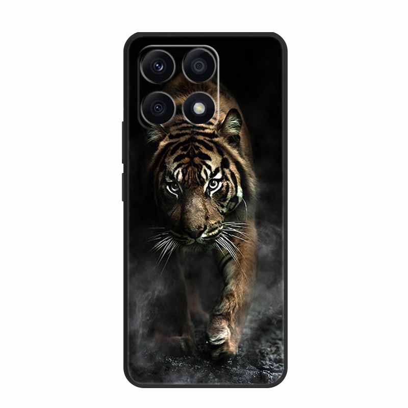 Für Xiaomi 14T Pro Hülle 14 T Pro Handyhülle Löwe Wolf Schwarz Silikon Weiche Rückseite Hüllen Für Xiaomi 14T Pro Hülle 14TPro Funda