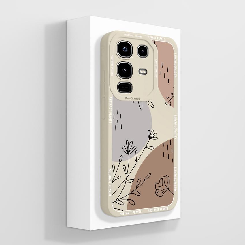 

Модный чехол для телефона Infinix Note 50x 50 Pro Plus 5G, мягкий жидкий силикон, усовершенствованный защитный чехол от отпечатков пальцев для бамперов Infinix Infinix Note 50 4G