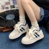 New platform white shoes women's autumn casual board shoes niche shoes women's shoes versatile student bread shoes
