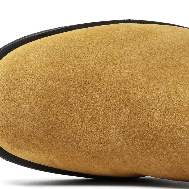 Fashion Leather Ankle Boots For Man Genuine Leather Big Size Boots High Quality Designer Casual Formal Outdoor Boots Fashion Business