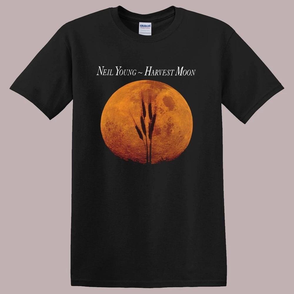 Men s and Women s T-shirts Neil Young Harvest Moon XXL