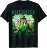 Make America Lucky Again Lustiges Trump Patricks Design Unisex T-Shirt