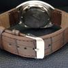AUTOMATIC VINTAGE SEIKO JAPAN MENS BROWN COLOR DIAL WATCH a702303-5 R124-a702303