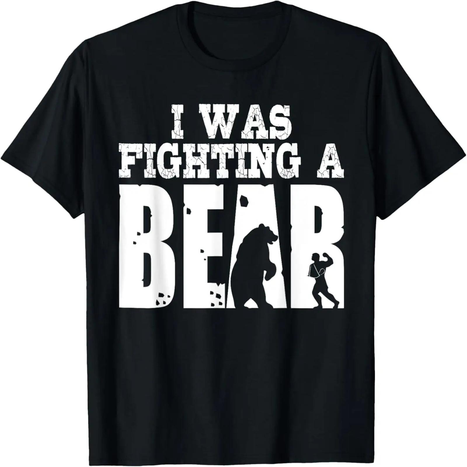 Best I Was Fighting A Bear Boys Girls _ Funny Get Well Gift T-Shirt XXXXXL разноцветный