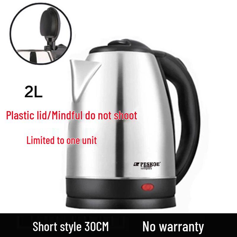

Hemisphere Large Capacity Stainless Steel Electric Kettle with Fast Boil and Insulation