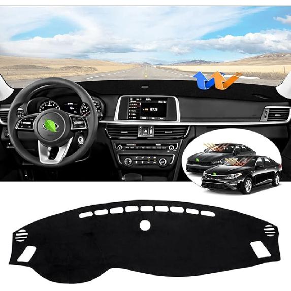 CARTIST Dash Cover Fit For Genesis GV80 2024 2025 Dashboard Cover Mat For GV80 Accessories Non-Slip Carpet Sunshield Glare UV Rays Protector