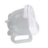 Rice Washing Bowl Water Flush Type ABS Clear Scale Fine Strainer Auxiliary Handle Rice Cleaning Basket for Kitchen