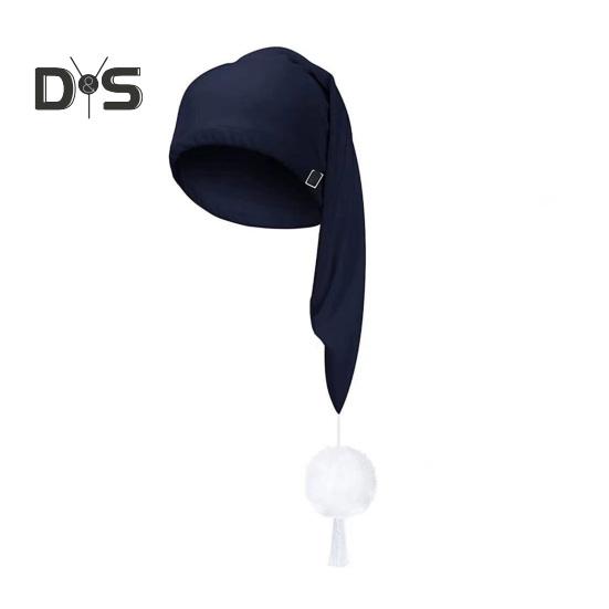 

Ночная шапка-ушанка унисекс с помпоном, регулируемая, однотонная, эластичная, термошапка для холодной погоды, осенне-зимняя шапка